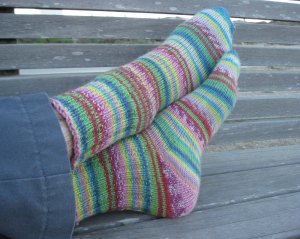 Despite what Sean would have you think, those are not the feet of a homeless man on a park bench.